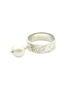 Anillo E&N Cherny Perlas P 925 de plata perla pulido