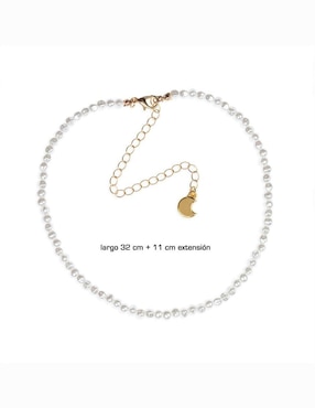 Collar Parisa Joyería de baño de oro