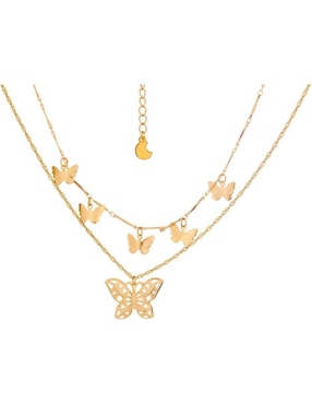 Collar Parisa Joyería de baño de oro