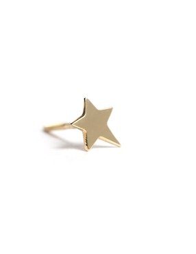 Piercing de estrella Ero Jewelry de oro con acabado brillante