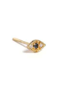 Piercing de ojo Ero Jewelry de oro con acabado brillante zirconia