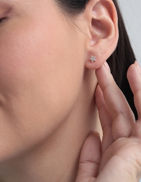 Piercing de estrella Ero Jewelry de oro con acabado brillante