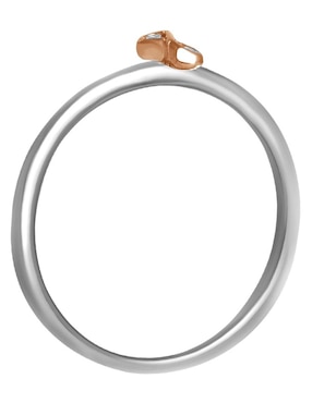 Anillo Stackis de plata diamante brillante