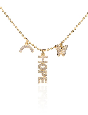 Collar Parisa Joyería de baño de oro