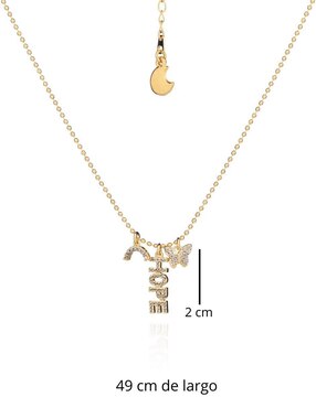 Collar Parisa Joyería de baño de oro