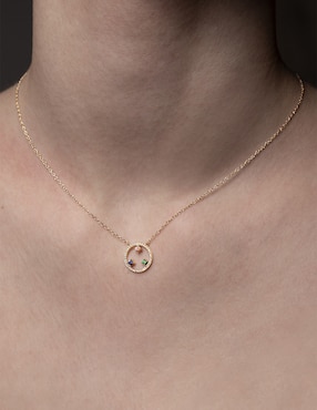 Collar Jayda de oro 14 K