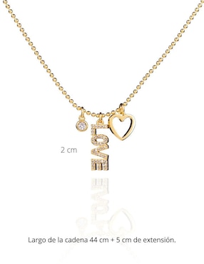 Collar Parisa Joyería de baño de oro
