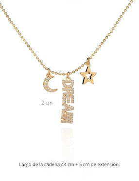 Collar Parisa Joyería de baño de oro