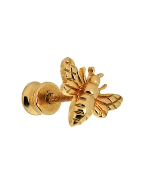 Piercing de abeja Ingrata Fortuna de oro amarillo 14 K con acabado brillante
