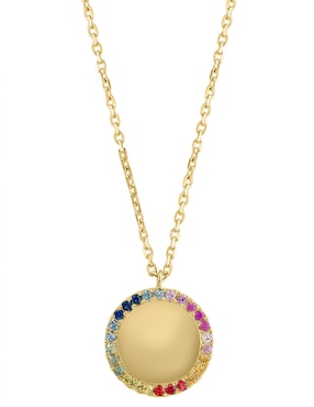 Collar Effy Water Colors de oro 14 K