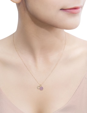 Collar de luna Riccardo Orsato de oro amarillo 14 K