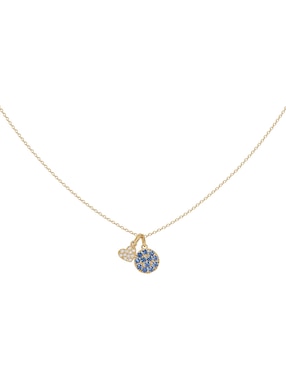 Collar de corazón Riccardo Orsato de oro amarillo 14 K