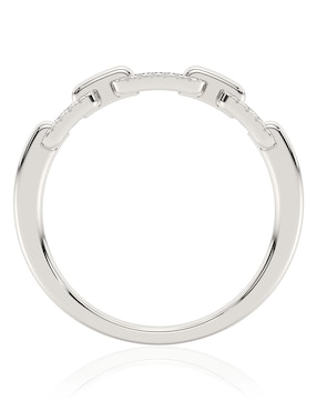Anillo Stackis Fashion Band 14 k de oro diamante brillante