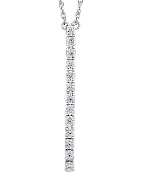 Collar Stackis Mimi Sky de oro blanco 14 K