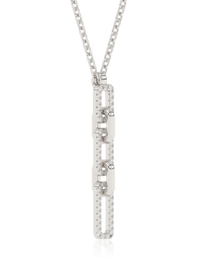Collar Stackis Mimi Sky de oro blanco 14 K