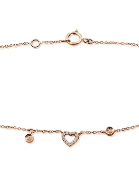 Pulsera Stackis de oro 14 K Mimi Sky con acabado pulido