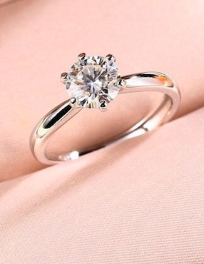 Anillo de compromiso Clepsidra