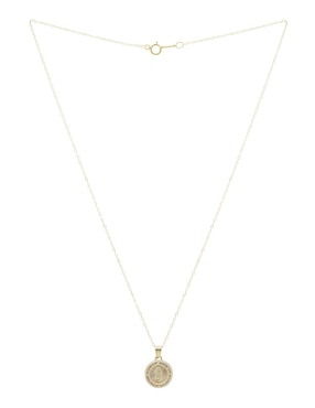 Collar D Cadena de oro amarillo 14 K