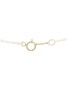 Collar D Cadena de oro amarillo 14 K