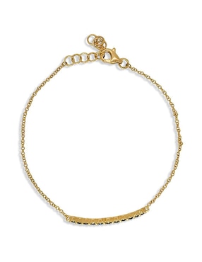 Pulsera Amore Mio de oro amarillo con acabado pulido
