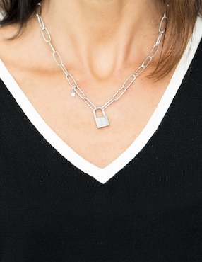 Collar Silvex Spa de plata P 925