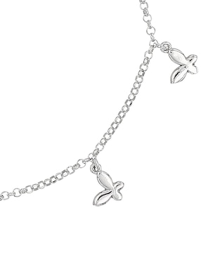 Pulsera Silvex Spa de plata P 925 con acabado baño rodio