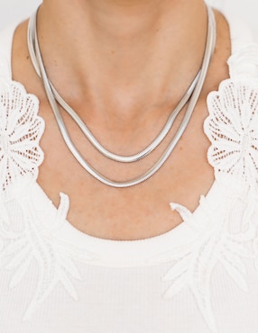 Collar Silvex Spa de plata P 925