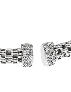 Pulsera Silvex Spa de plata P 925 con acabado baño rodio