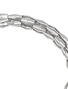 Pulsera Silvex Spa de plata P 925 con acabado baño rodio