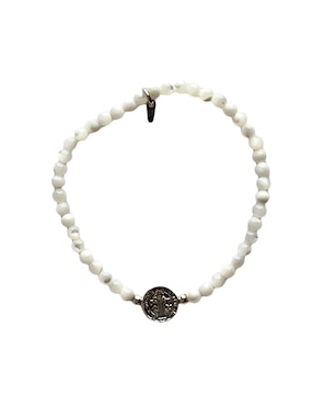 Brazalete E&N Cherny de plata con madre perla p 925 Madre Perla