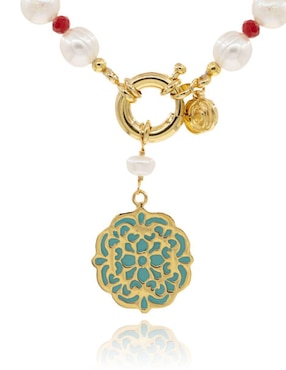 Collar Ablime Joyería de baño de oro