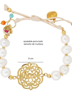 Pulsera Ablime Joyería de baño de oro Ablime Mándalas