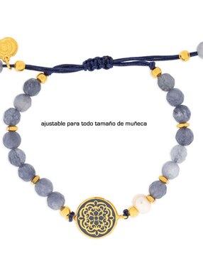 Pulsera Ablime Joyería con piedra natal Ablime Mándalas
