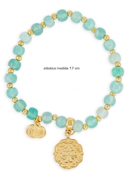 Pulsera Ablime Joyería de baño de oro Mandalas
