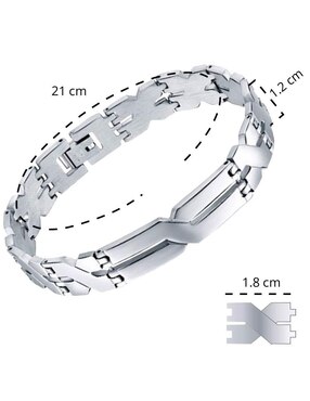 Pulsera Clepsidra con acabado pulido