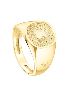 Anillo Tous Oursin 18 k de oro brillante
