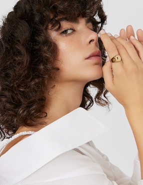 Anillo Tous Oursin 18 k de oro brillante