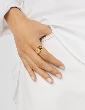 Anillo Tous Oursin 18 k de oro brillante