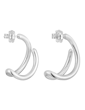 Aretes Tous Bent de plata P 925