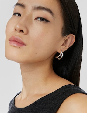 Aretes Tous Bent de plata P 925