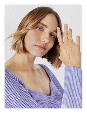 Anillo Tous Oursin 18 k de oro brillante