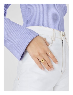 Anillo Tous Oursin 18 k de oro brillante