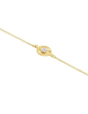 Pulsera Tous de oro 18 k Iris Motif