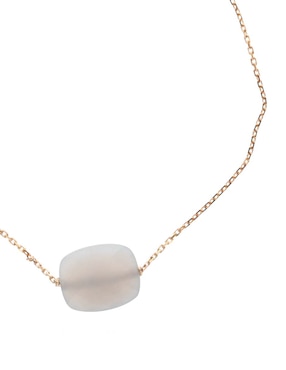 Pulsera Morganne Bello de oro amarillo con piedra lunar 18 k