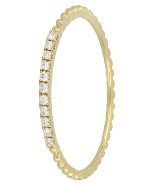 Anillo Bony Levy 18 k de oro diamante brillante