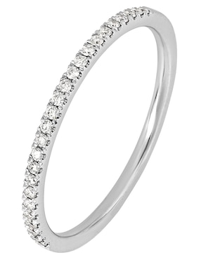 Anillo Bony Levy Shota Aizawa 18 k de oro blanco diamante brillante