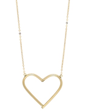 Collar de corazón Bony Levy de oro 18 K