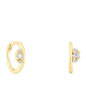 Aretes Tous Les Classiques De Oro 18 K Diamante