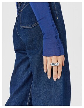 Anillo Tous Tabit P 925 de plata brillante