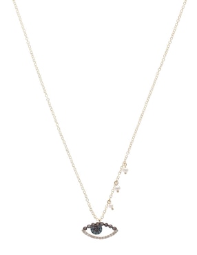 Colgante de ojo Meira T de oro amarillo 14 K